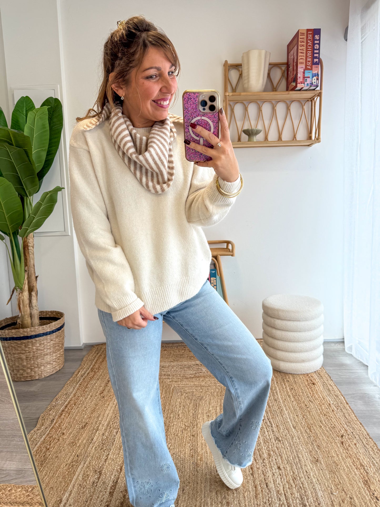 Pull ESSENTIEL beige