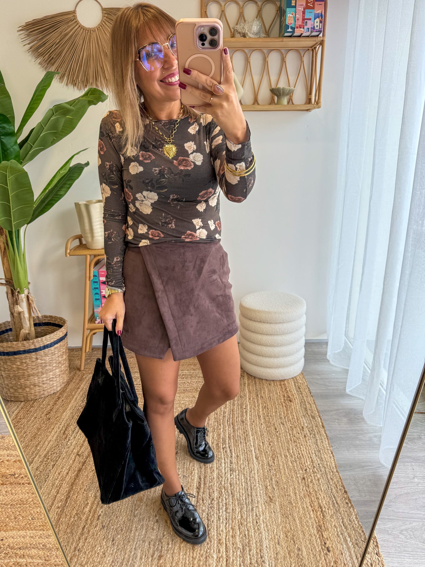 Jupe Short Suedine MOCCHA