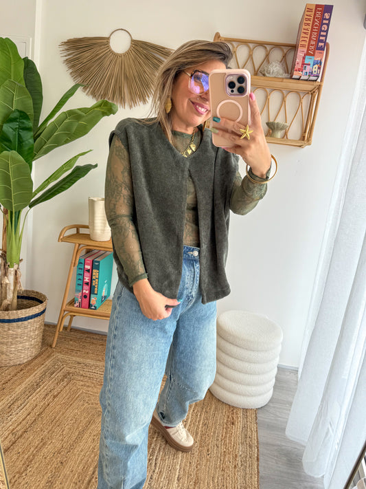 Gilet KAIA kaki