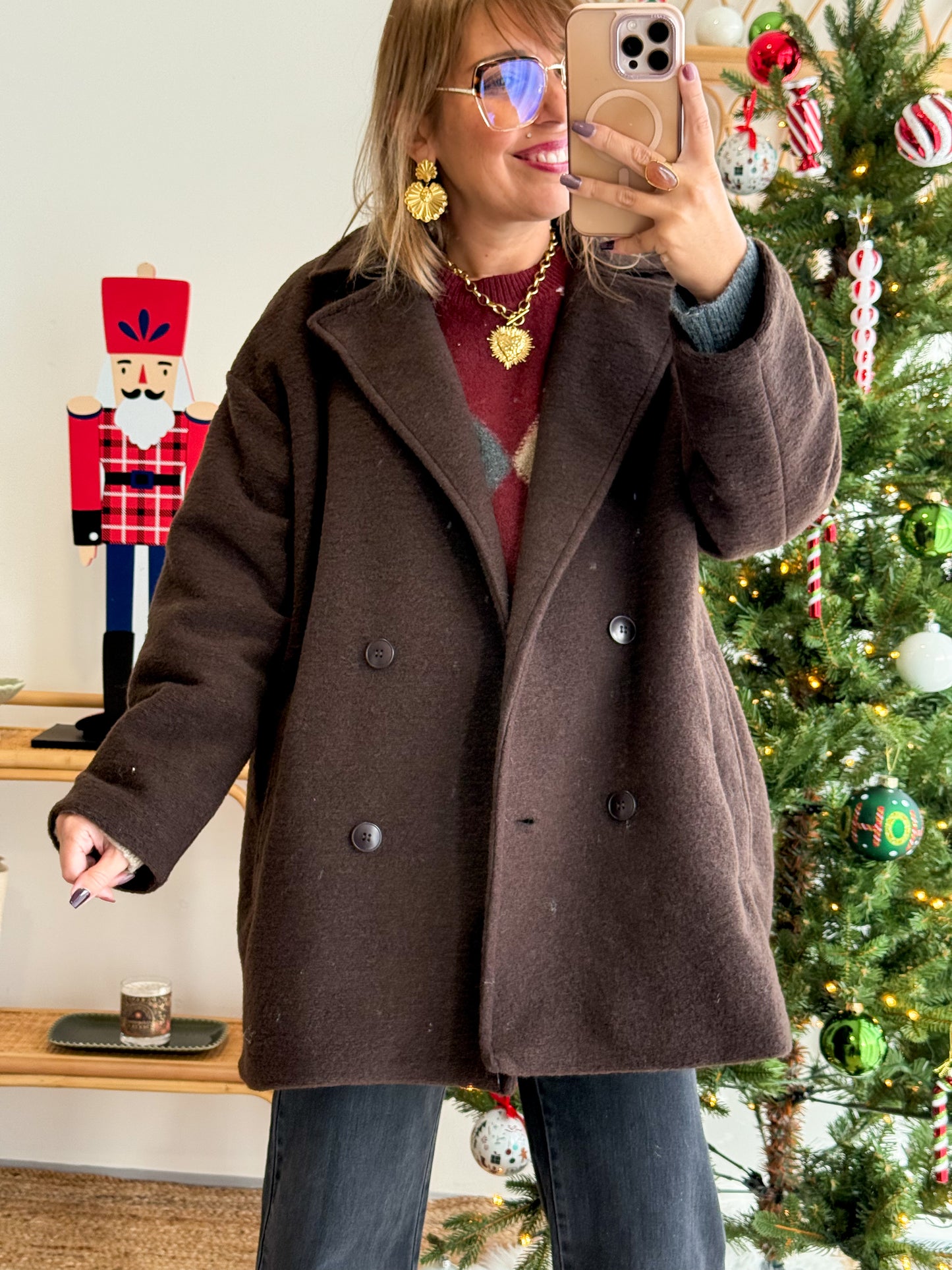 Manteau AURORE marron