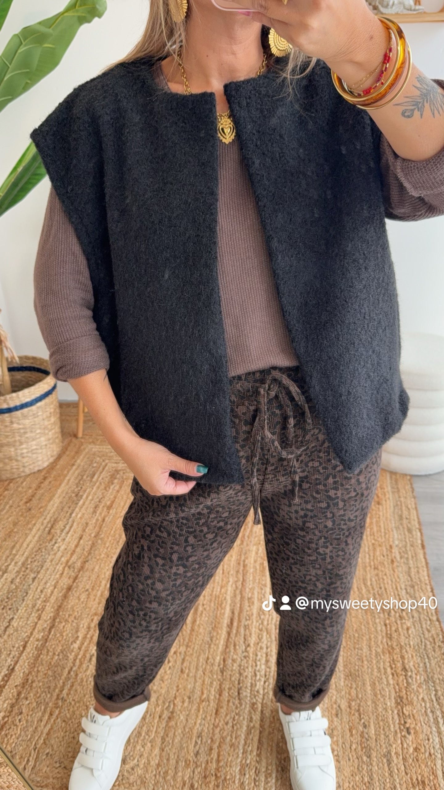 Gilet ALBA noir