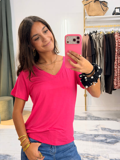 T-shirt ALIZÉE fushia