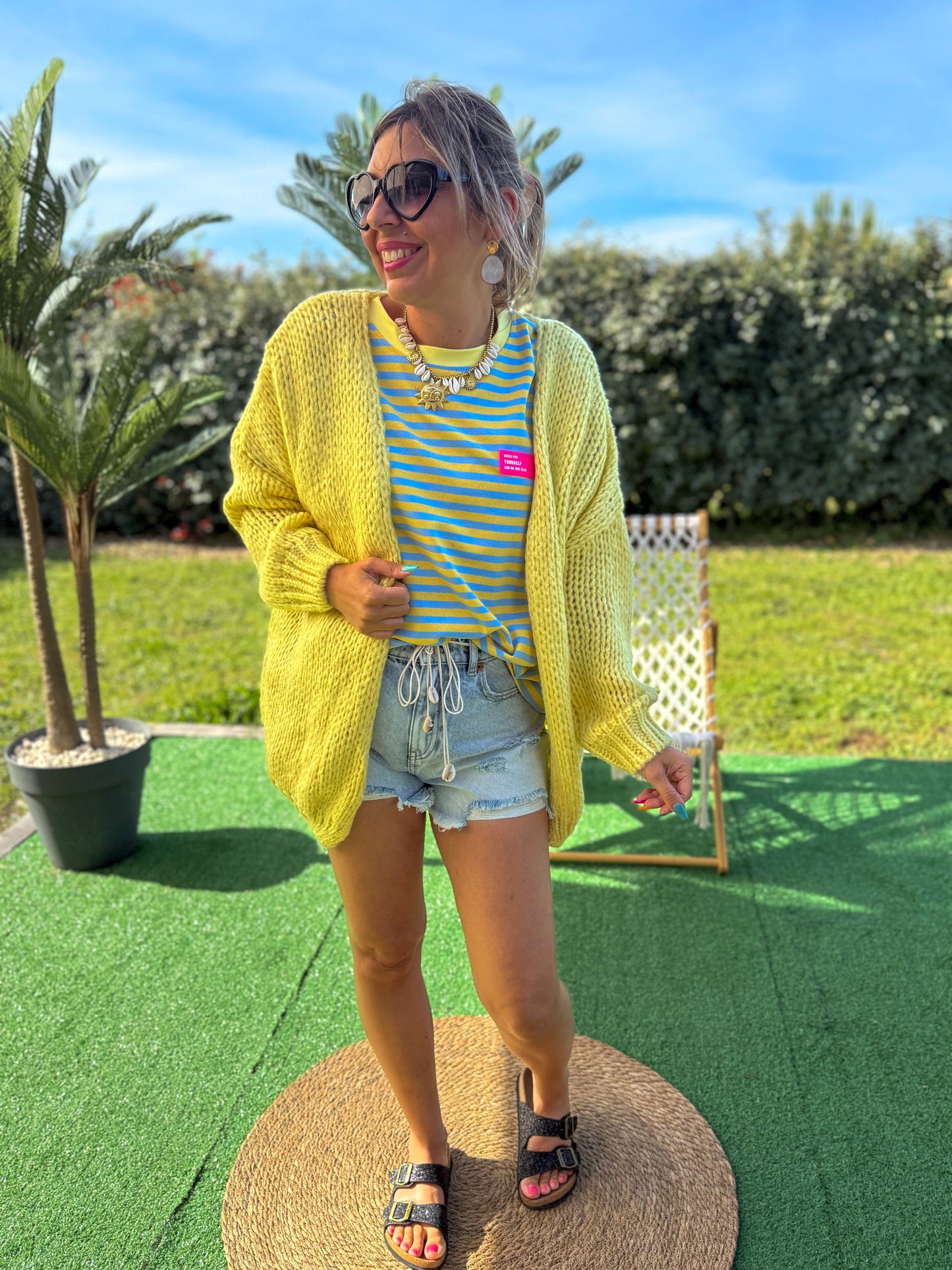 Gilet BERNADETTE jaune