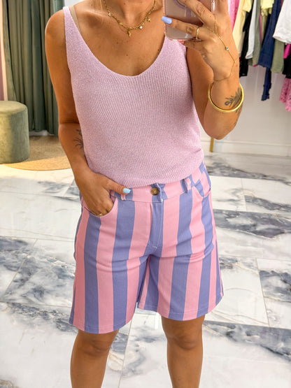 Short LÉA lila/rose