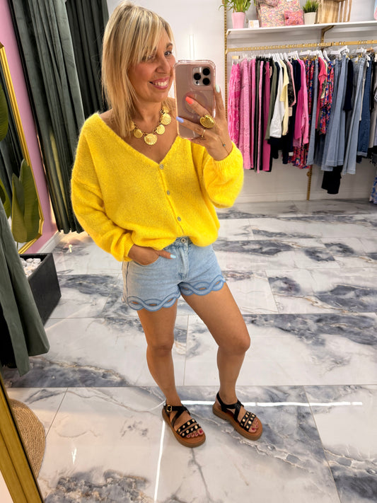 Gilet réversible GLOW Jaune