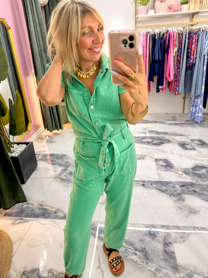 Combinaison ZOÉ vert Gucci