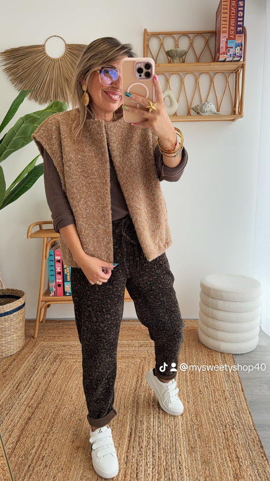 Gilet ALBA Camel