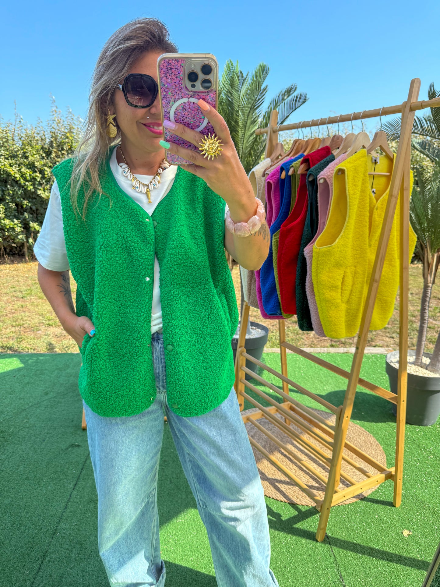 Veste SISSI vert Gucci