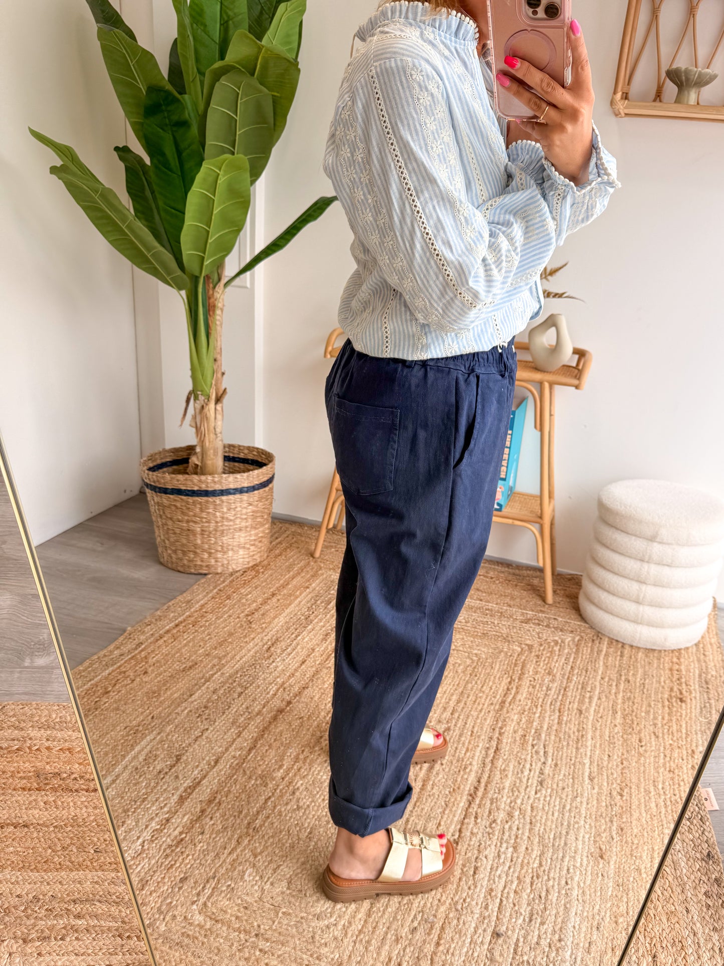 Pantalon CHARLIE bleu marine