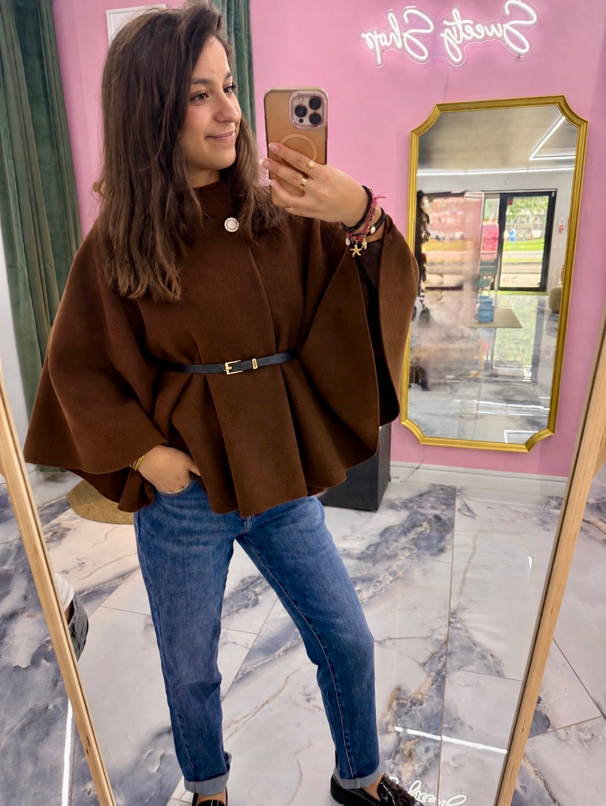 Cape GABRIELA marron