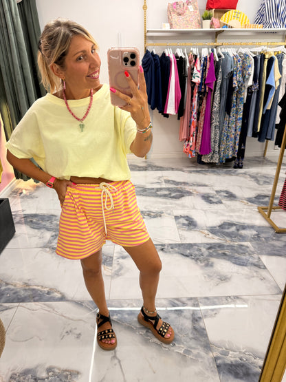 Short SORBET yellow