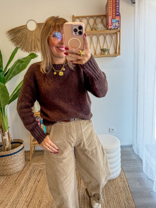 Pull GIANNI Choco