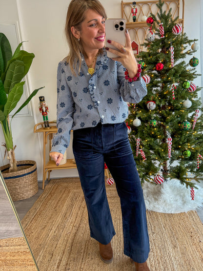 Pantalon PEDRO bleu marine