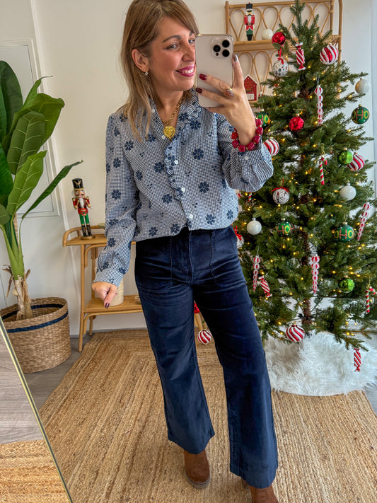 Pantalon PEDRO bleu marine