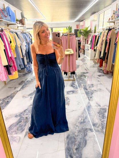 Robe SOFIA Bleu marine