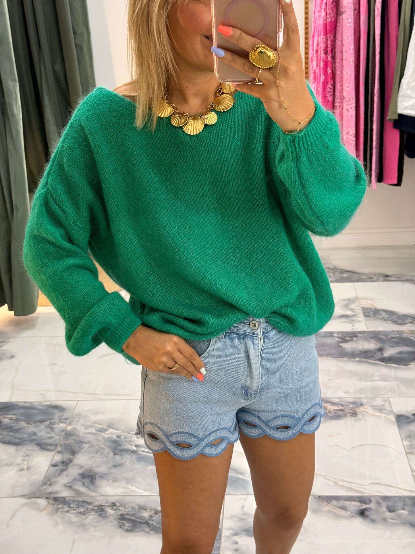 Gilet réversible GLOW Vert Gucci