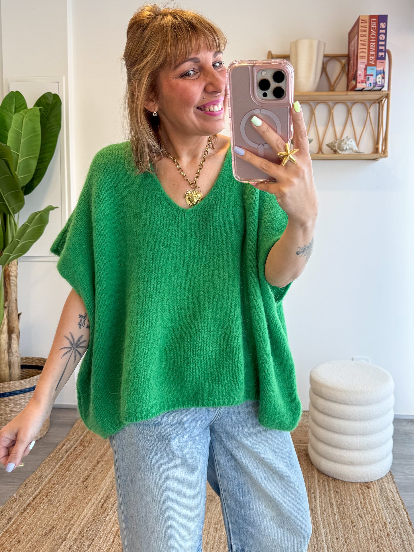 Pull ENZO vert Gucci