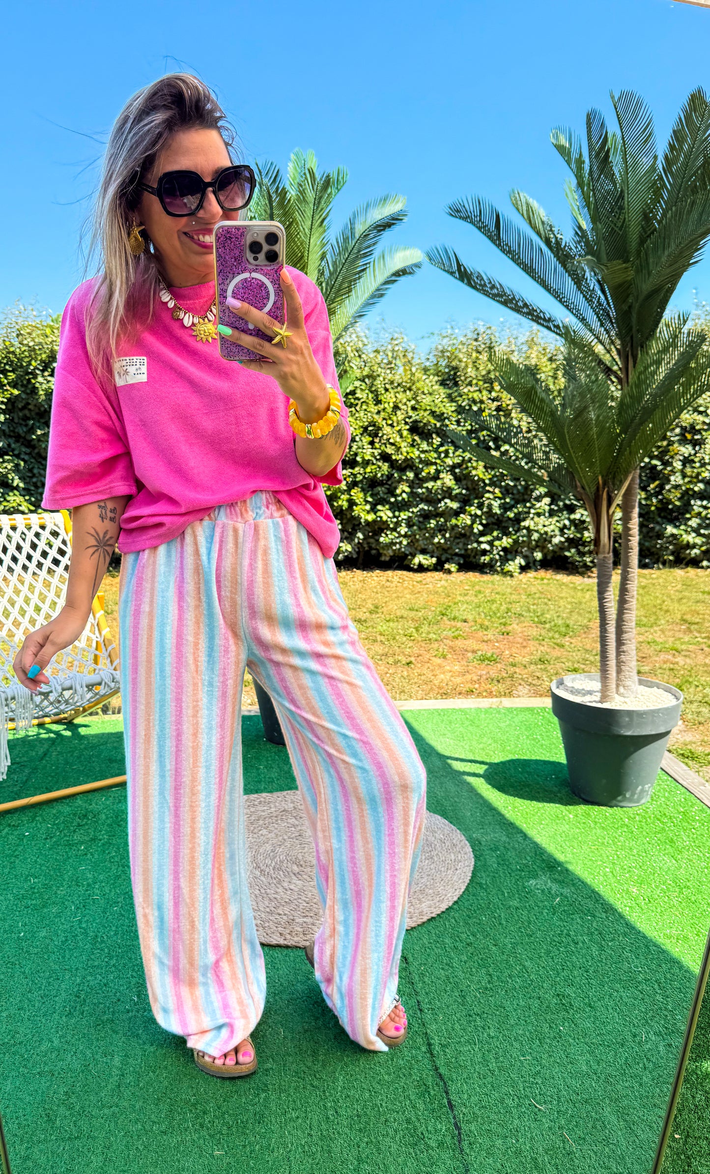 Pantalon éponge PASTELLA