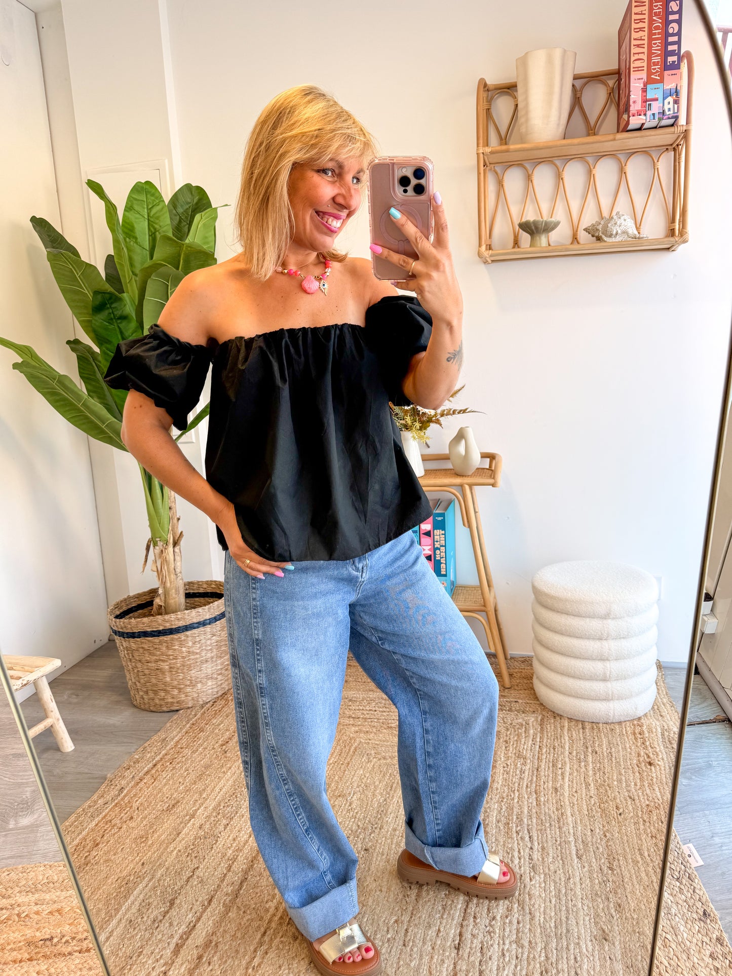 Top FRANCINE noir