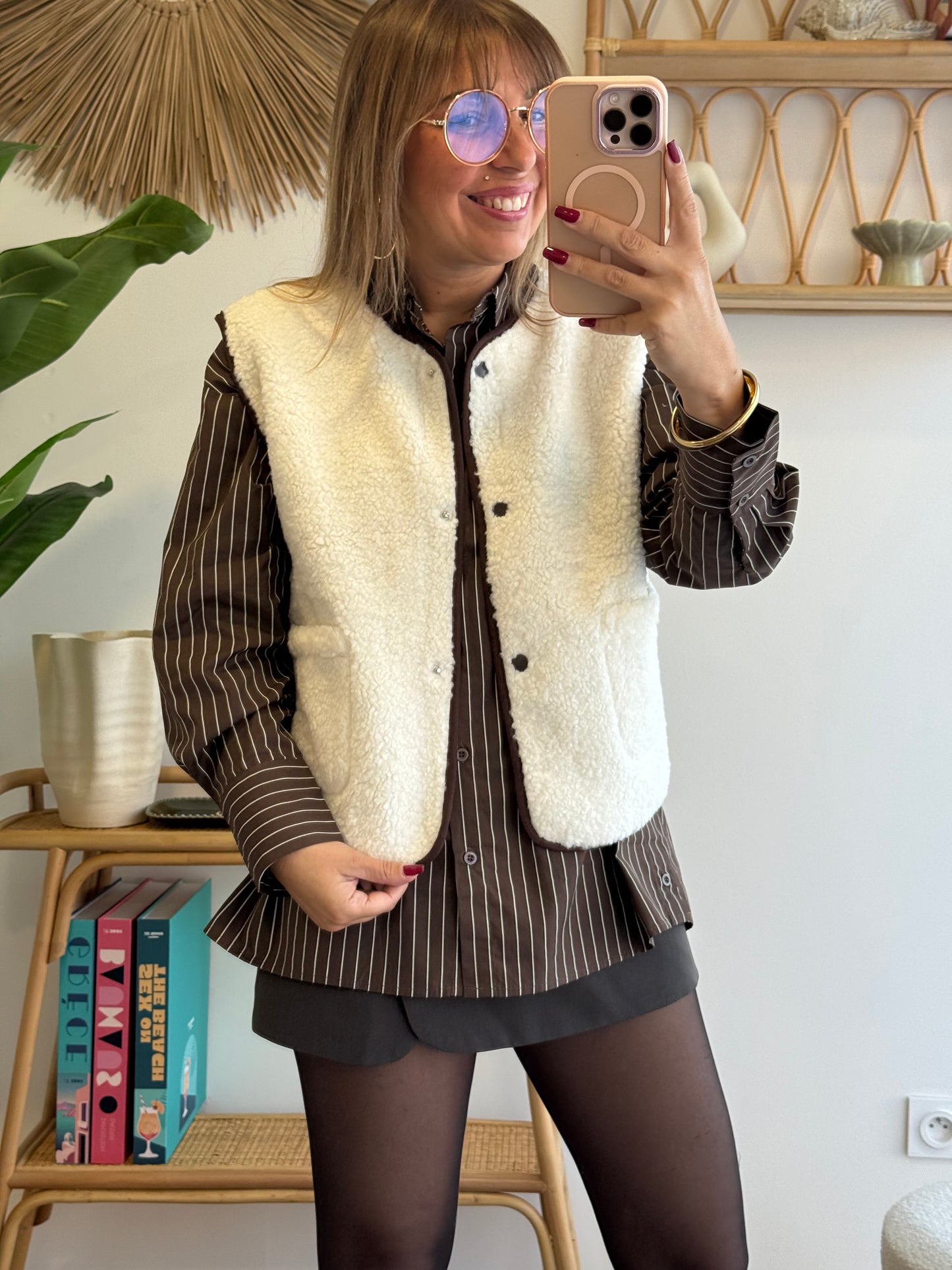 Veste sans manches TEDDY
