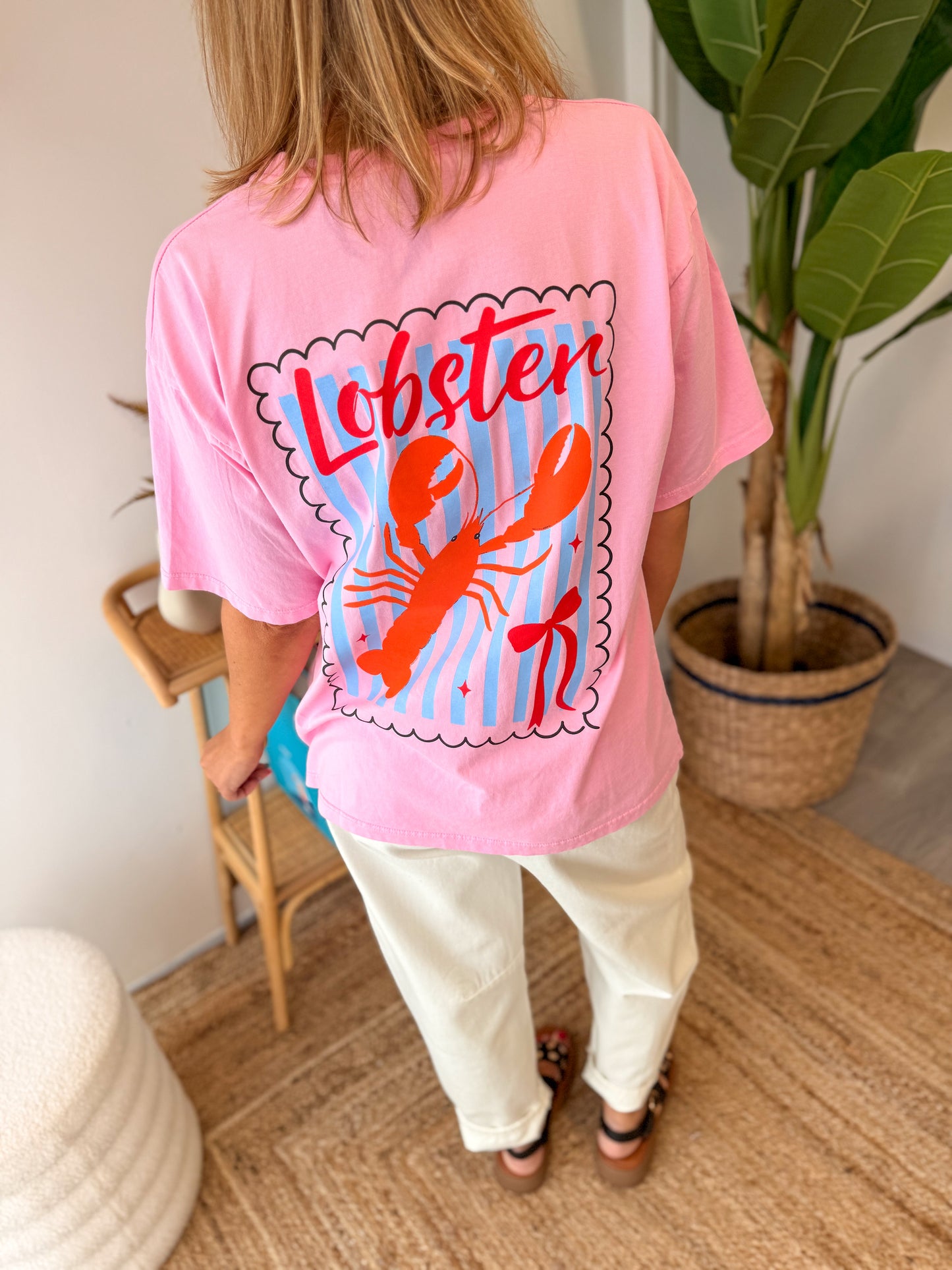 T-shirt LOBSTER rose