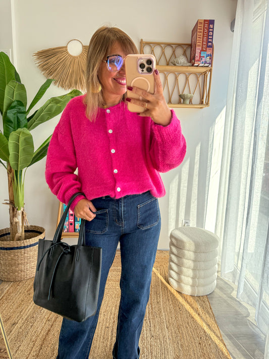 Gilet MEGGY Fuchsia
