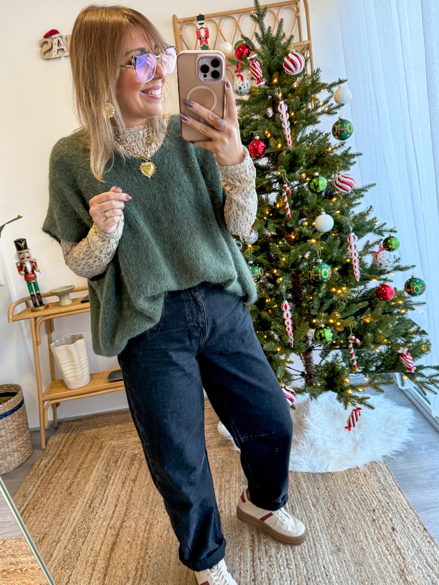 Pull Alpaga NEO Kaki