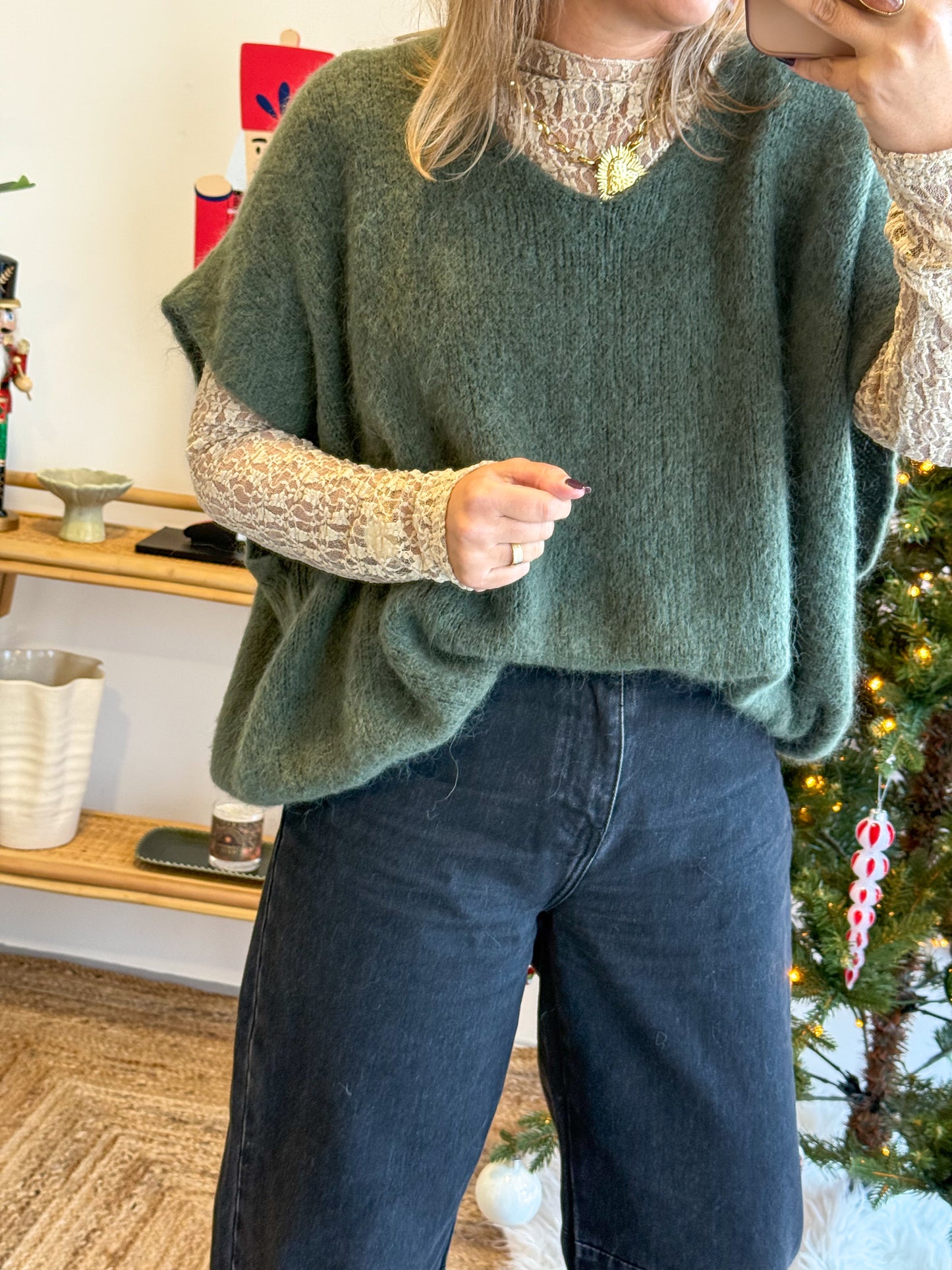 Pull Alpaga NEO Kaki