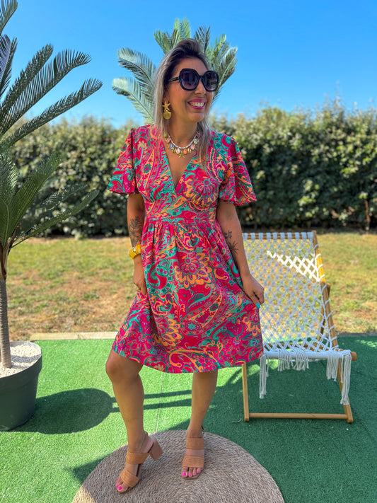 Robe SANTANA courte