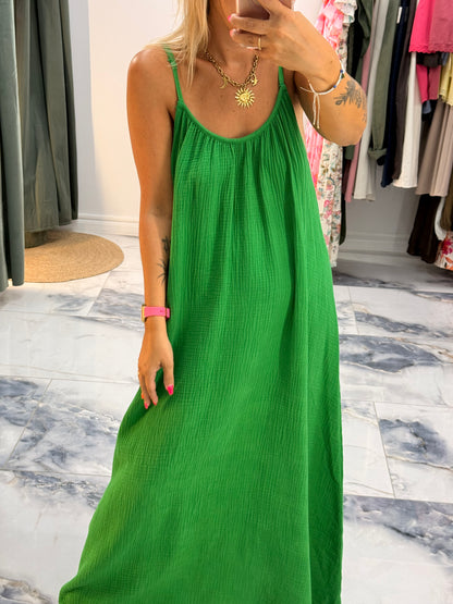 Robe AMALIA vert Gucci