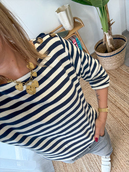 T-shirt PORTO bleu marine