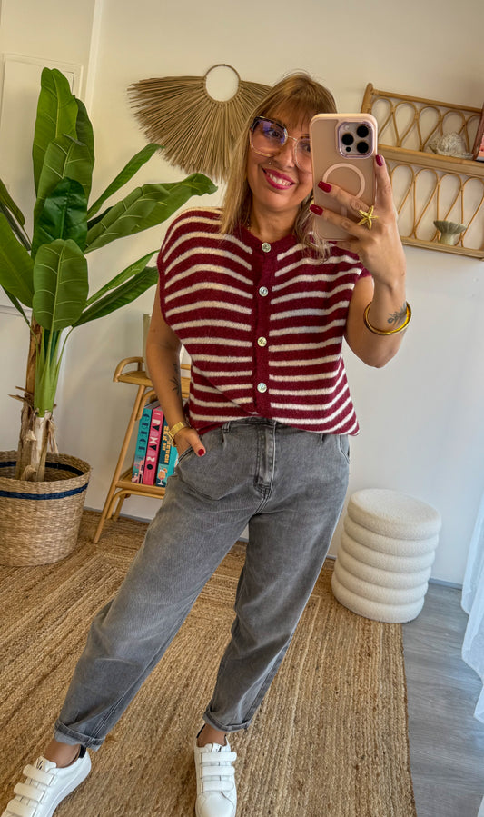 Gilet MARCEAU Bordeaux