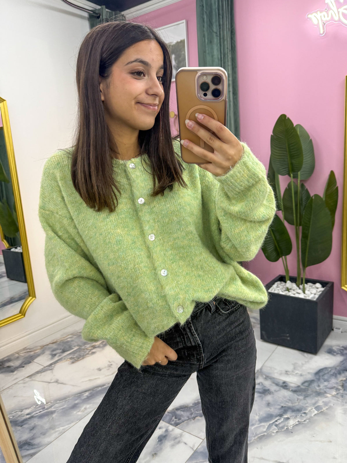 Gilet MEGGY menthe