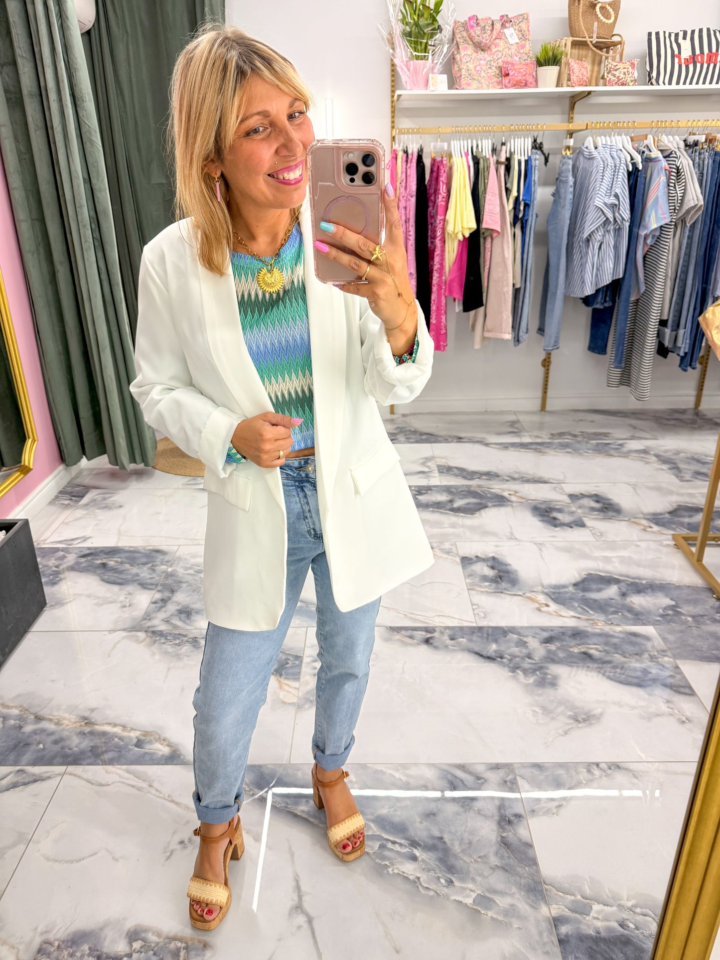 Blazer GINI blanc