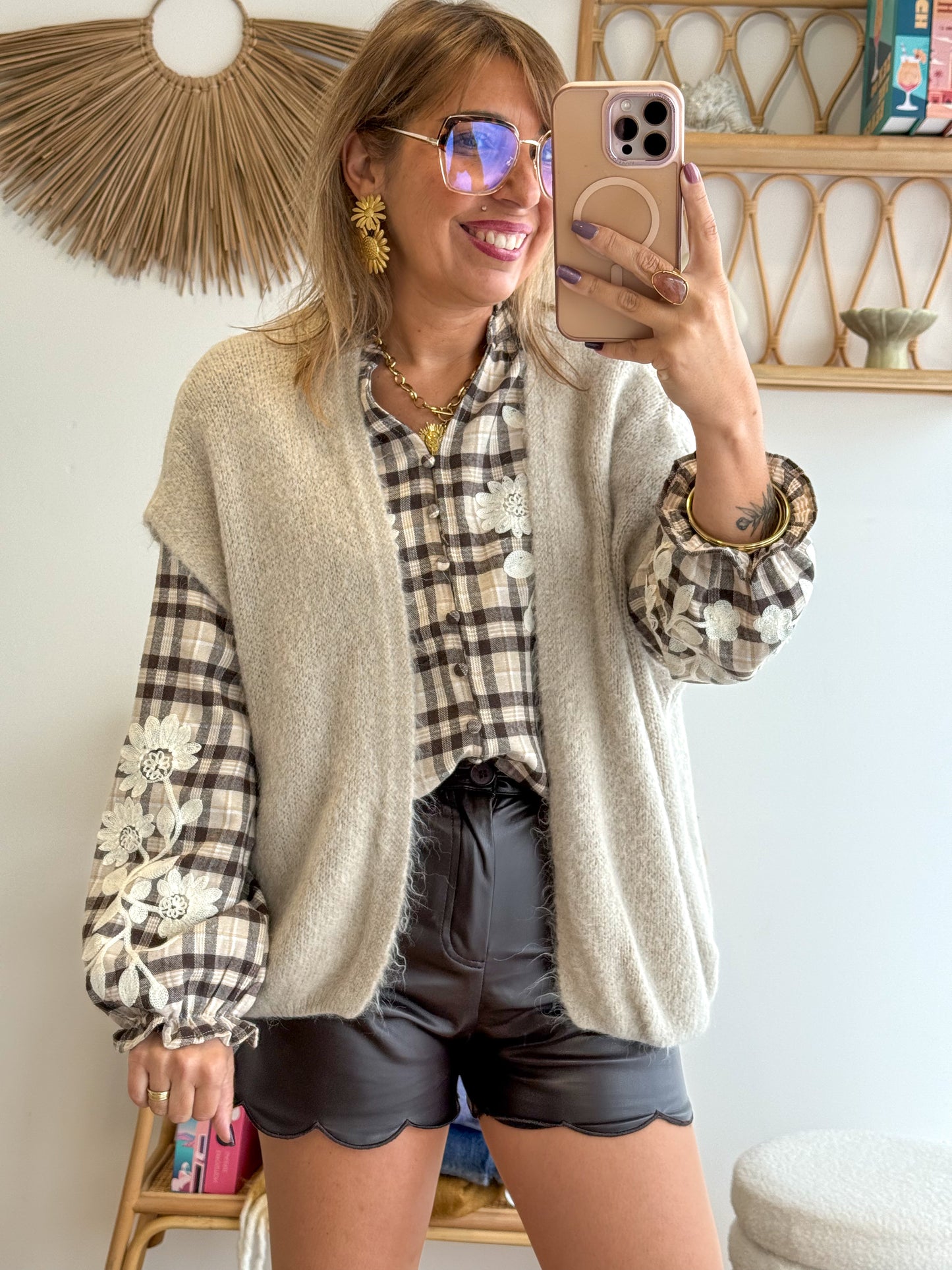 Gilet Alpaga EVRY beige