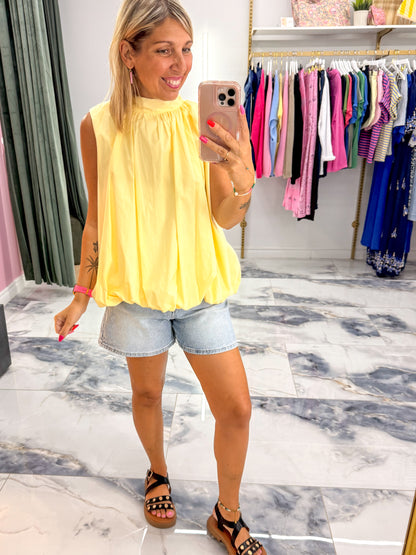 Top JUNE jaune