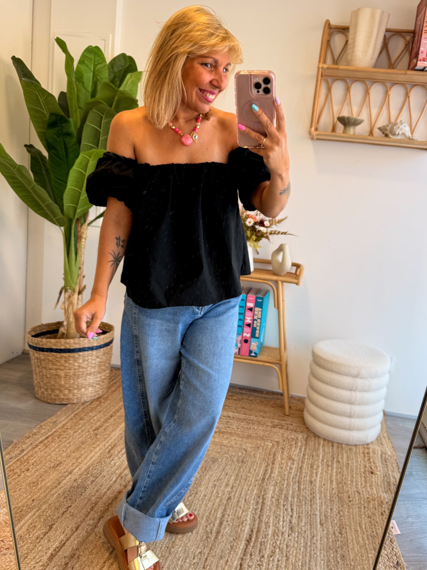 Top FRANCINE noir