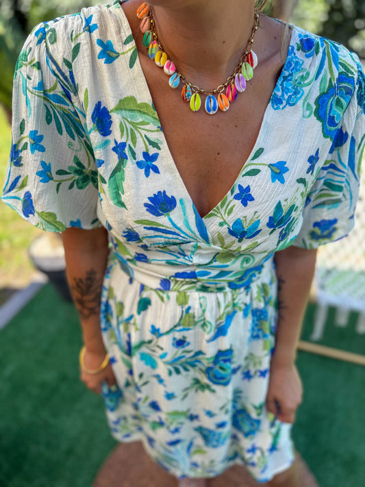 Collier BIARRITZ multicolore