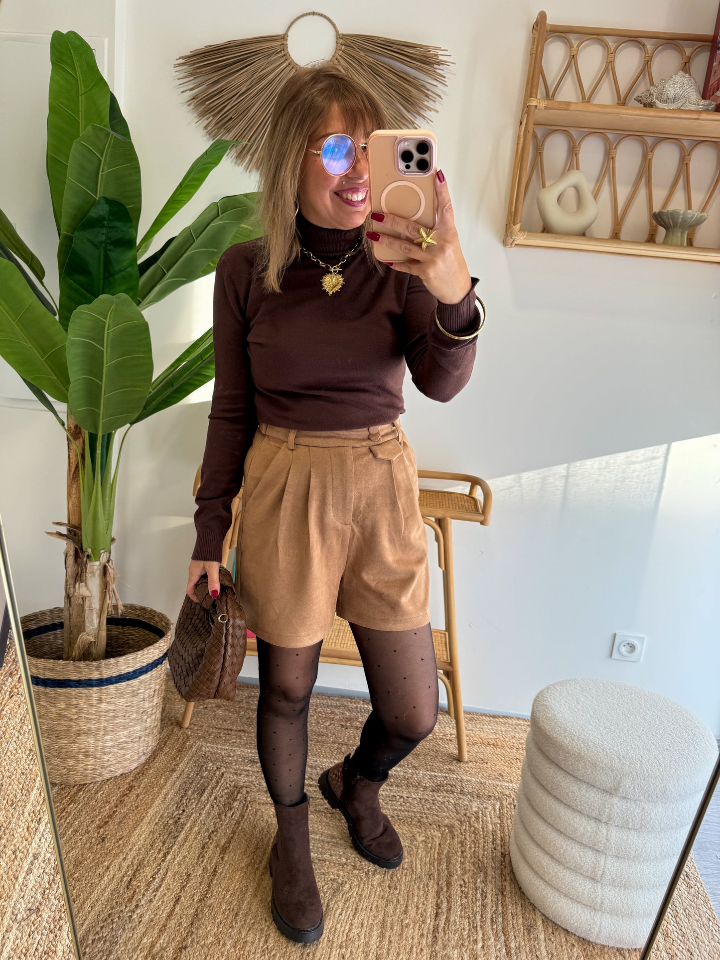Pull BASIQUE Marron
