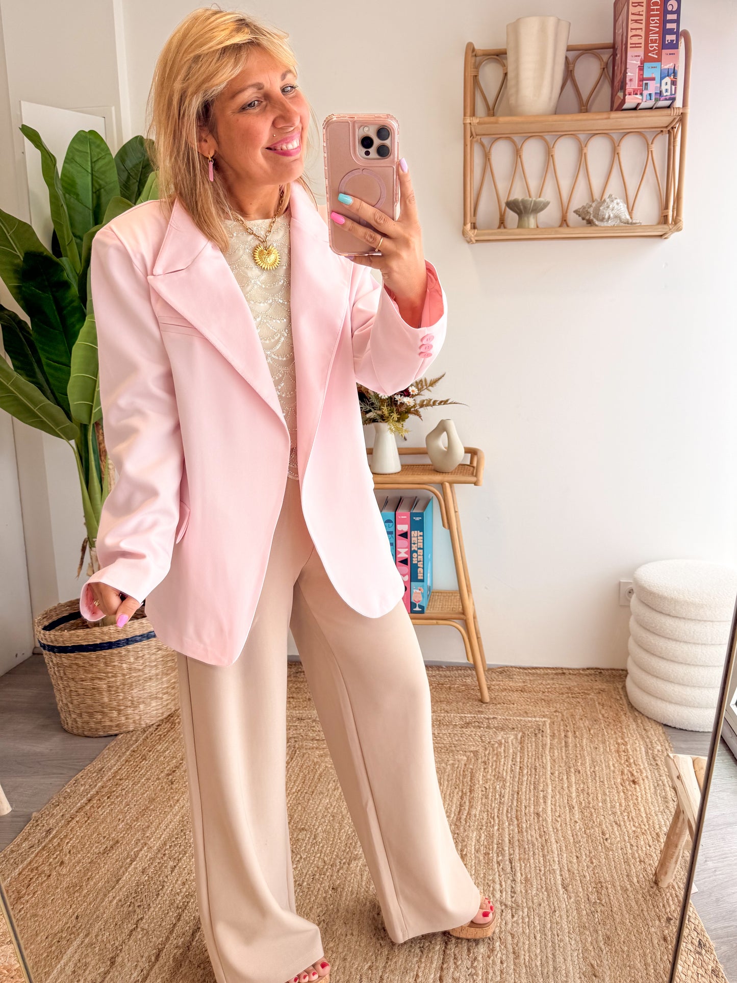 Blazer LUCCIA rose