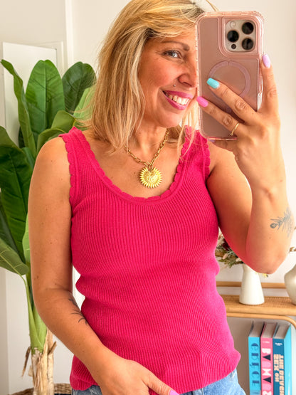 Débardeur ANNOUCK Fushia