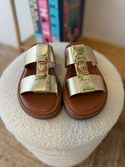 Sandales ALOHA Doré