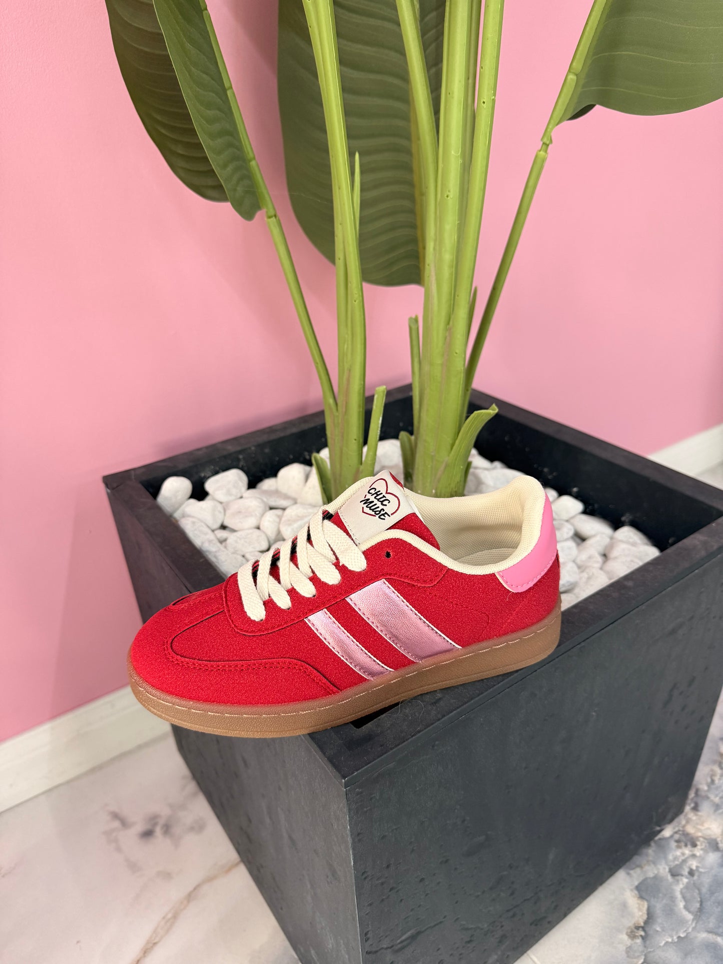 Basket MUSE rouge