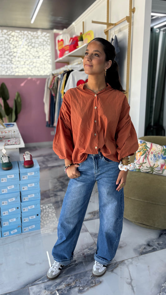 Blouse ELINA Terracotta