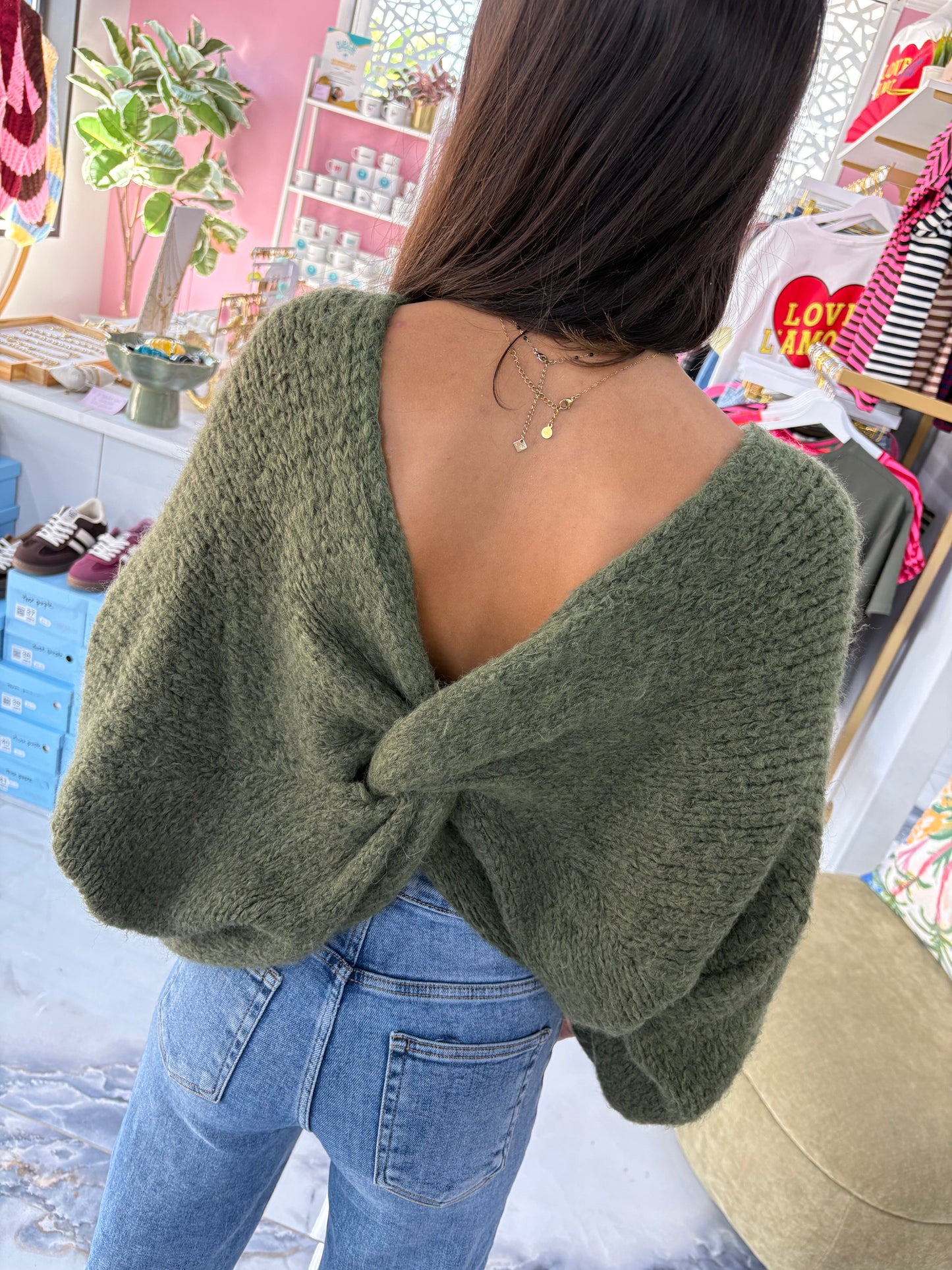 Pull TWIST kaki