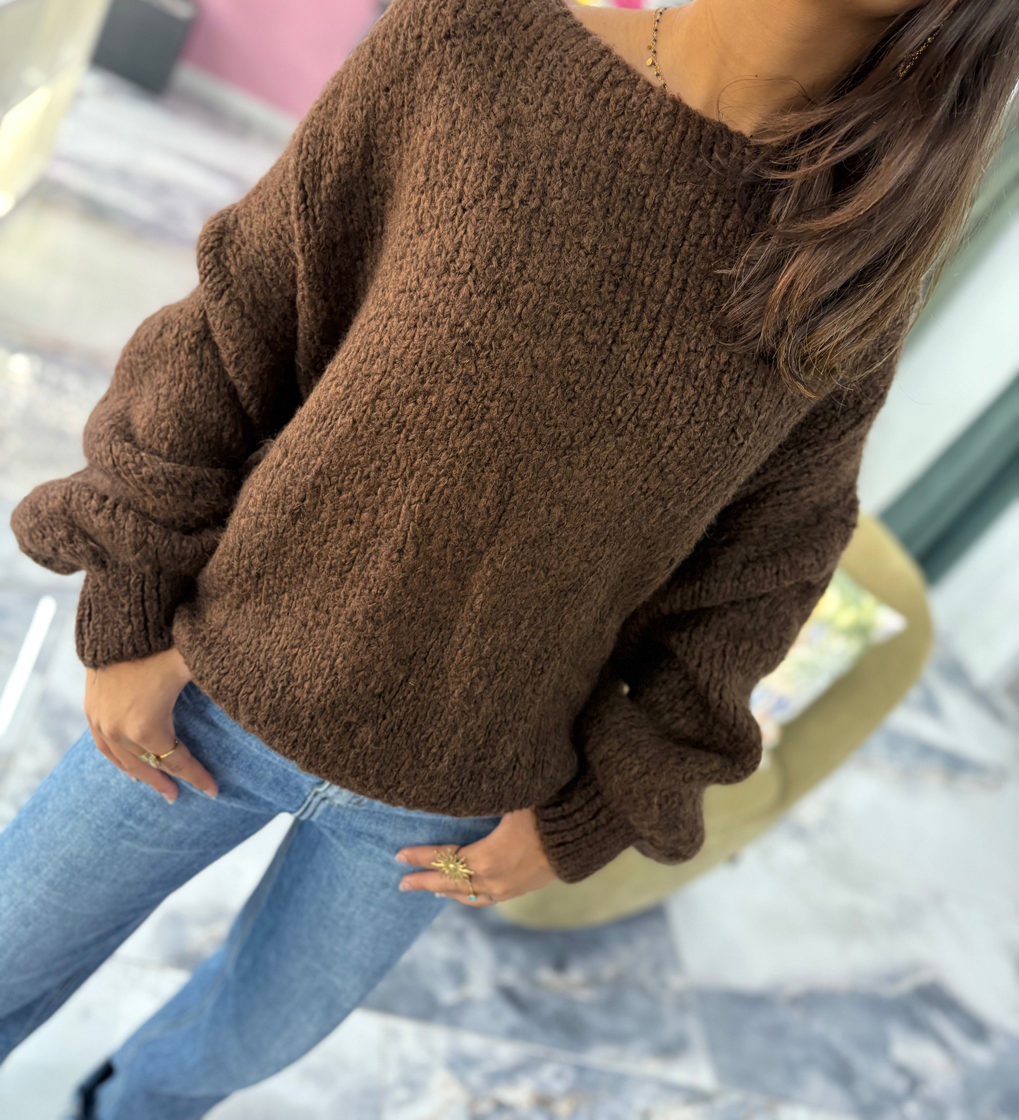 Pull TWIST marron