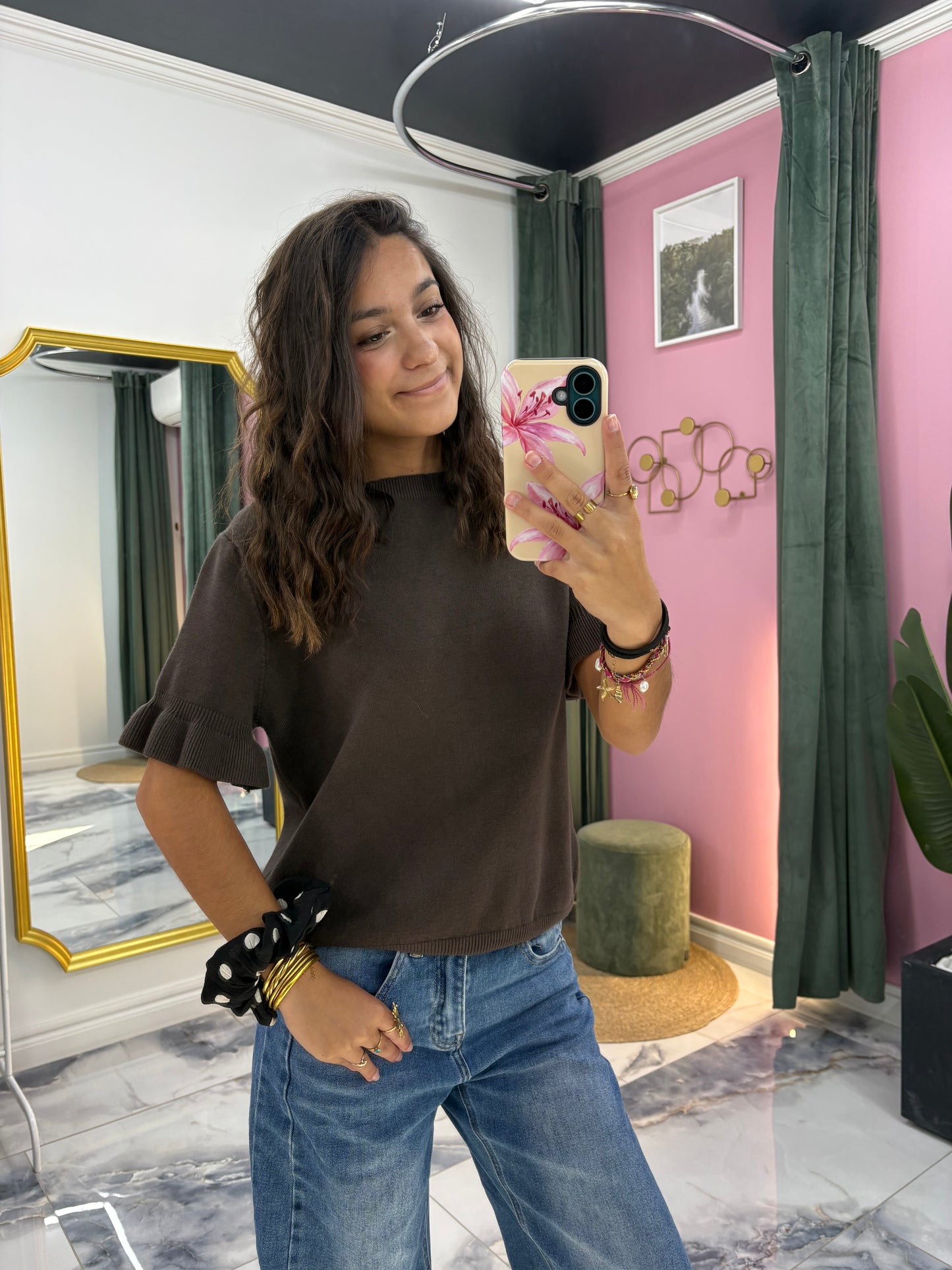 Pull COLINE Choco