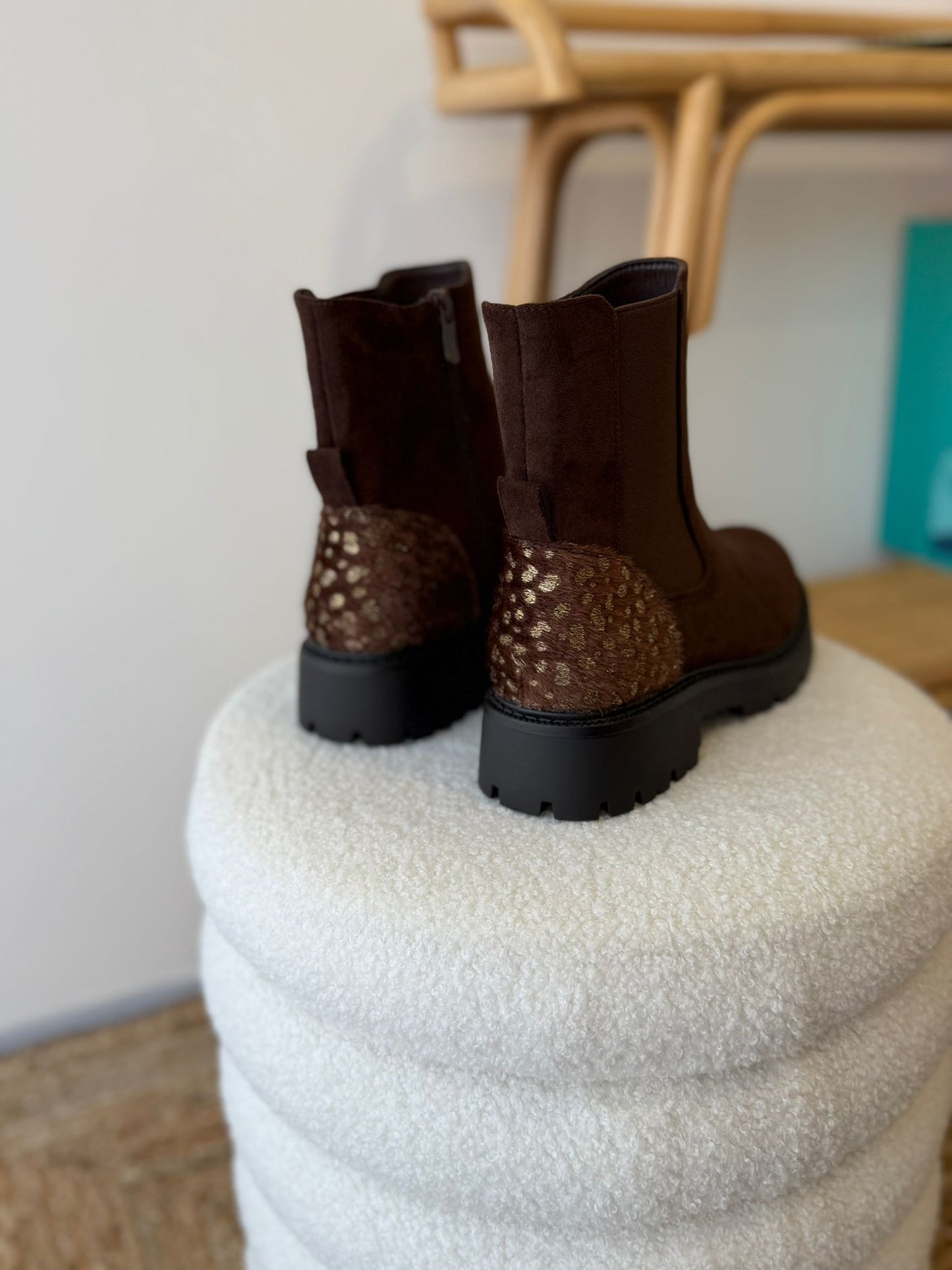 Bottines Saphira Choco