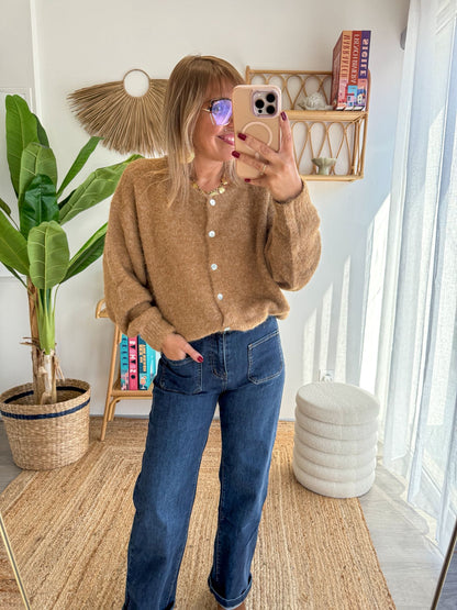 gilet MEGGY camel