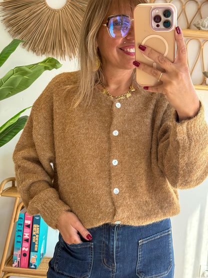 gilet MEGGY camel